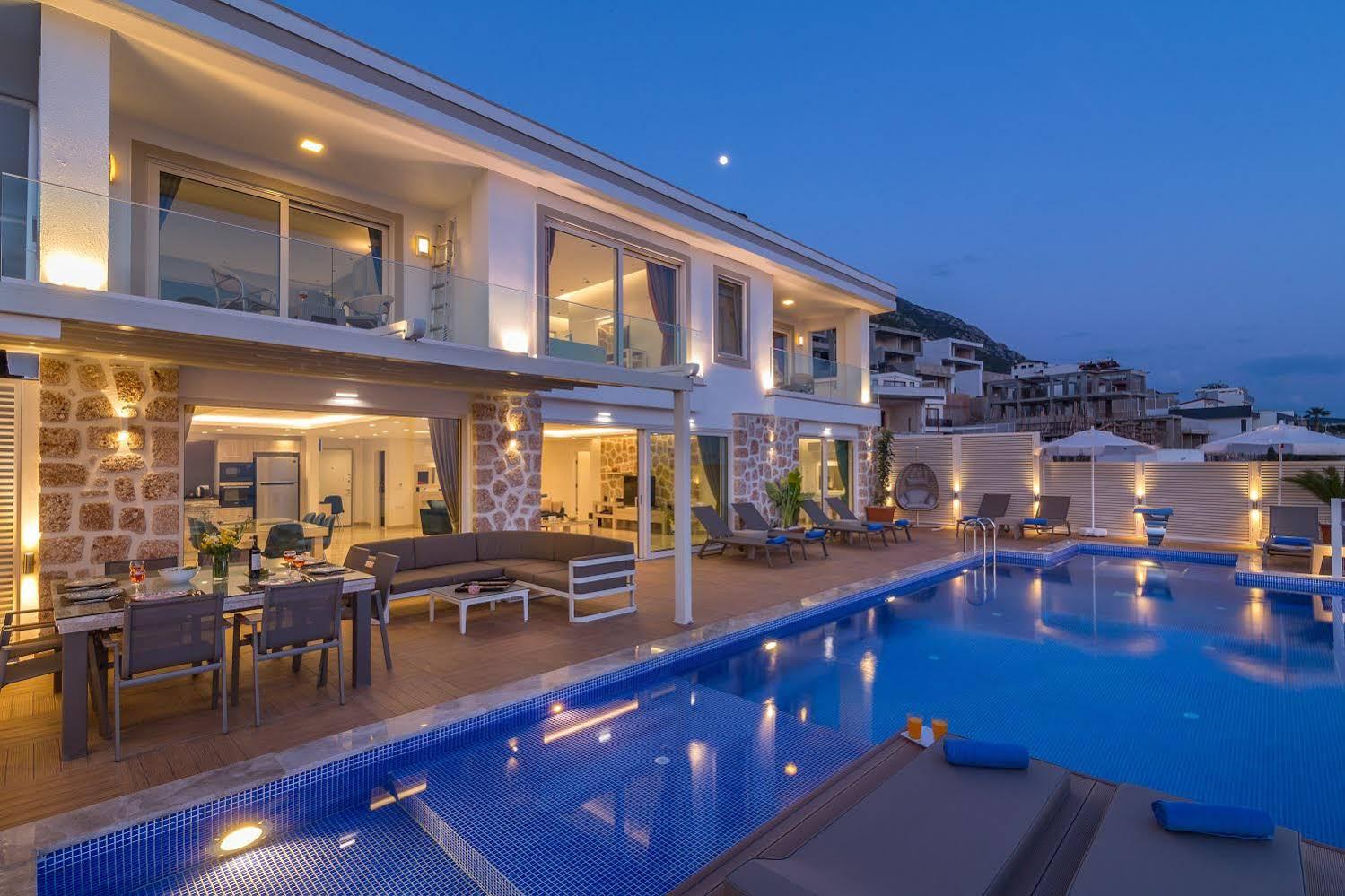 Villa La Mer Azur Kalkan Esterno foto